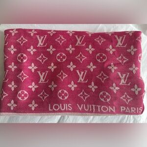 Louis Vuitton Fuchsia Monogram Wrap